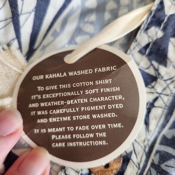 Kahala 1936 New With Tags Bali Hawaiian Shirt Made In Hawaii Men Size Large - Picture 15 of 16